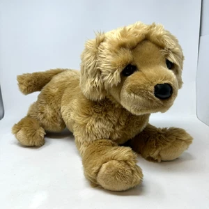 Lindo juguete de peluche Douglas Golden Retriever marrón perro de laboratorio GRANDE - Imagen 1 de 15