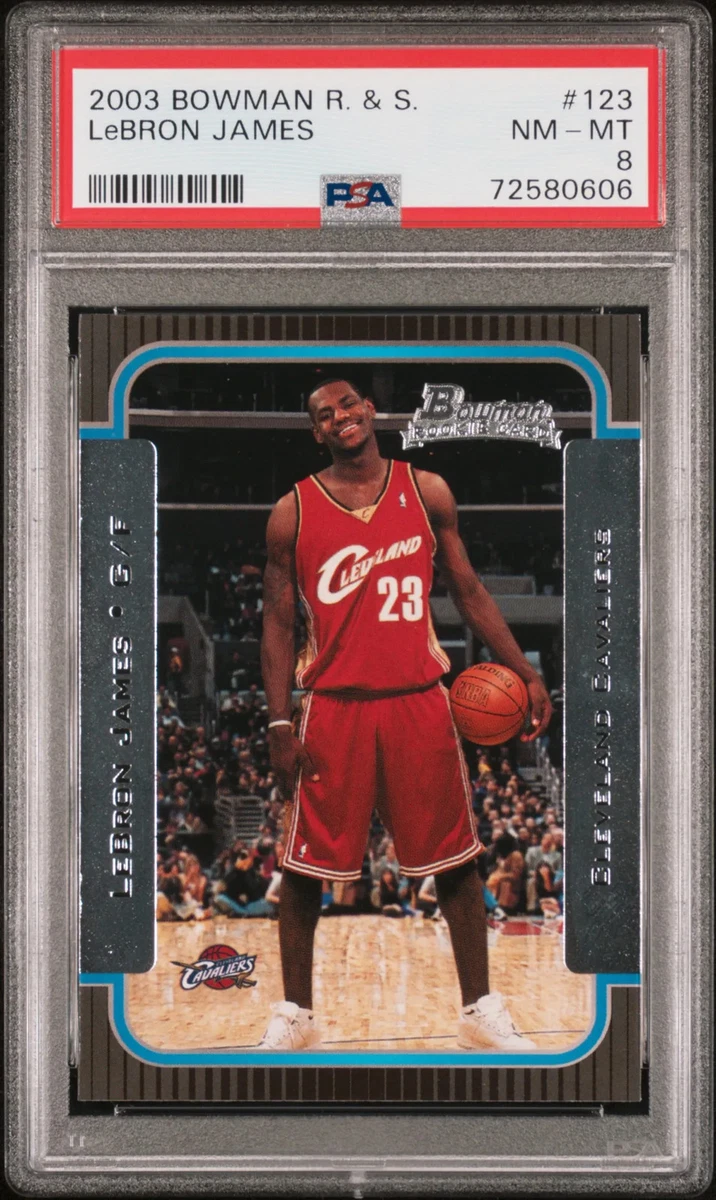 Bowman LeBron James Basketball Rookie Sports Trading Card Singles