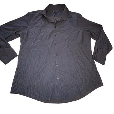 Mizzen+Main Men's Leeward Performance Shirt Blue Business Casual Large Classic - Image 1 of 4