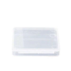 Small Square Clear Plastic Jewelry Storage Boxes Beads for Case Container - Picture 1 of 2