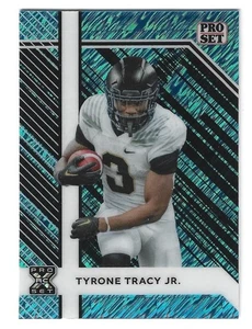 2024 Leaf Collective Tyrone Tracy Jr Base PSB-282 Azzurro Shimmer 13/20 - Foto 1 di 2