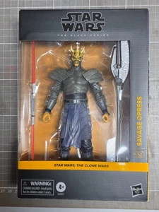 STAR WARS BLACK SERIES 6" INCH NEW BOX CLONE WARS #19 SAVAGE OPRESS BRAND NEW - Picture 1 of 7