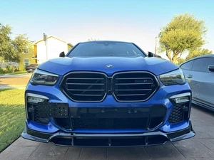 Tow Hook License Plate Mount Front Bumper  Bracket For BMW X7 M Series 2019-2020 - Picture 1 of 21