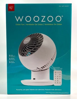 WOOZOO Globe Fan with Remote Multi-directional 5 Speed Oscillating Fan NEW - Image 1 of 4