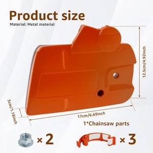 Efficient Chain Brake Clutch Cover Assembly Long Lasting Clutch Cover qiYYL - Picture 1 of 11