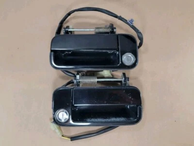 Manija de puerta exterior Honda Prelude 1988-1991 par de conductor y pasajero negro OEM Foto 1 de 4