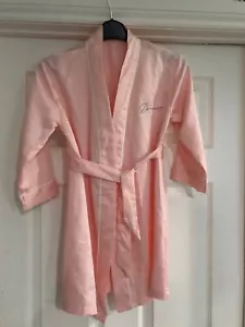 Glatte Seide Satin Feel Mädchen Kinder Kimono Morgenmantel Nachtwäsche Morgenmantel Dreamer - Bild 1 von 1