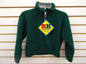 Rifle/cazador de kaynee para niños o niñas lana polar verde talla XL (14/16) - Imagen 1 de 4