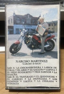 Narciso Martinez 1992 Cassette Narciso Is Back VG Tejano Tex Mex RARE - Picture 1 of 4