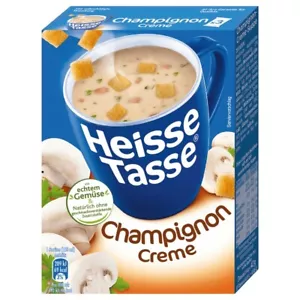 Heisse Tasse HOT MUG Soup: Creamy MUSHROOM soup -Pack of 3 -FREE SHIPPING - Picture 1 of 1