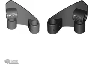25x LEGO® Part 2403 - Technic, Panel Curved #10 3 x 3 Tapered Right - Bild 1 von 3