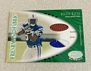 2001 Leaf Certified Materials Freshman Fabric #118 Reggie Wayne Colts 41/400 - Picture 1 of 5