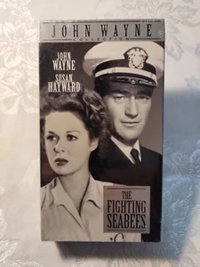 The Fighting Seabees VHS Tape NEW and Factory Sealed John Wayne, Susan Hayward - Picture 1 of 5