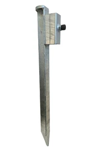 Erdanker für Schaftrohr 40 x 40 mm (leichte Version) - Bild 1 von 1