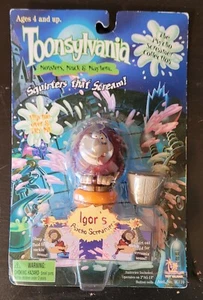 1998 Toy Island Dreamworks Toonsilvania Igor's Psycho Screamer figura - nueva - Imagen 1 de 3