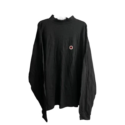 Cigarrillos Lucky Strike Ashworth personalizados bordados cuello alto negro manga larga Foto 1 de 3