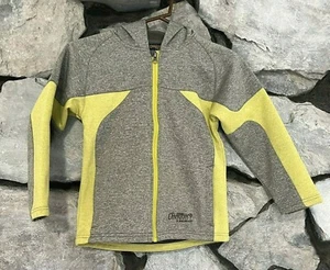 Snow Dragons by Boulder Gear Boys Sz 6 Soft Shell Casual Light Jacket Green Hood - Picture 1 of 7