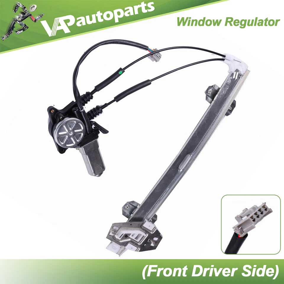 Regulador de ventana eléctrica delantero izquierdo con motor nuevo para Honda Accord 1994-1997 4 puertas Foto 1 de 4
