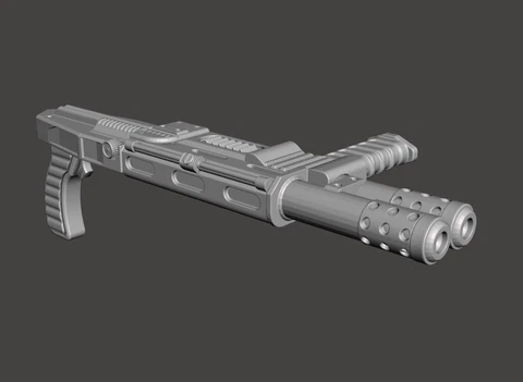 Star Wars Republic Commando Custom 3.75 ACP Array Gun (2x) for Hasbro TVC Cover