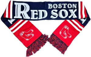 Boston Red Sox 1901 Forever Collectibles Winter Scarf MLB Genuine Merchandise 5' - Picture 1 of 9