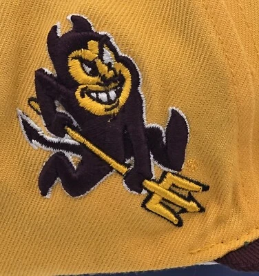 Zephyr Hat ASU Sun Devil Arizona State Wool Blend Snapback Baseball Cap Football - Image 1 of 4