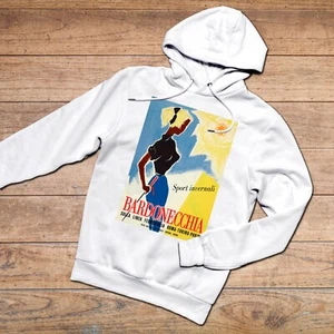 FELPA HOODIE VINTAGE BARDONECCHIA SPORT INVERNALI SCI NEVE MONTI REGALO NEW - Foto 1 di 2