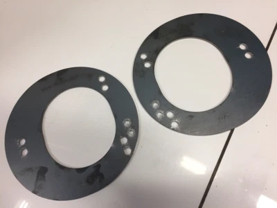 Spoox Peugeot 206 Front Suspension Strut Top Strengthening Plates (PAIR) — 第 1/2 张图片