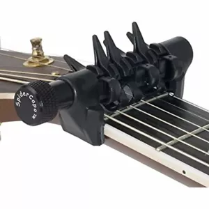 Spider Universal verstellbarer Kapodaster für 6-saitige Akustik-/E-Gitarre, SPI-STD - Bild 1 von 3