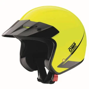 SUPER ANGEBOT: OMP Star Helm Rally Race Jethelm fluo gelb - Bild 1 von 3