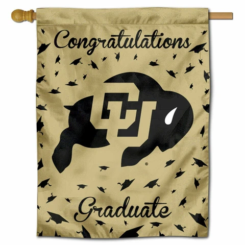 University of Colorado College Graduation Gift Decorative Flag Cover