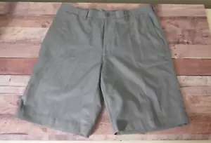 PGA Tour Golf Shorts Mens size 34 Gray Flat Front Performance Stretch - Picture 1 of 8