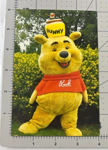 Winnie The Pooh Walt Disney World 1980's Vintage Postcard Have A Hunny of a Time - Picture 1 of 2