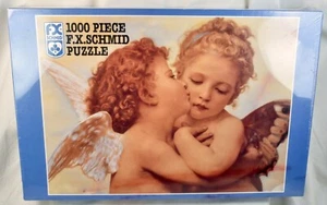 FX Schmid Puzzle Amors Kuss 1000 Teile Neu Versiegelt - Bild 1 von 7