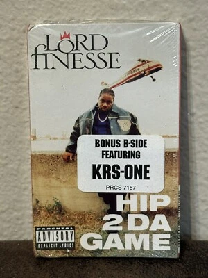 Lord Finesse Hip 2 Da Game No Gimmicks 1995 SEALED Cassette Single Hype Sticker - Image 1 of 4
