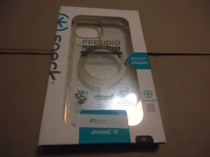 SPECK PRESIDIO PERFECT-CLEAR WITH GLITTER iPHONE 14 CASE. - Photo 1 sur 14