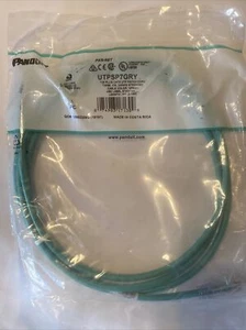 PANDUIT UTPSP7GRY TX6 PLUS CAT6 RJ-45 UTP PATCH CORD 7 FT (2.13M) BOOTED GREEN - Picture 1 of 2