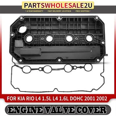 Cubierta del cilindro de la válvula del motor con junta para Kia Rio 2001 2002 2003 L4 1,5 L 1,6 L Foto 1 de 4