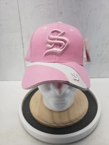 Old English S Hook and Loop Hat Cap Baseball Size 7 1/4 at current adjustment - Picture 1 of 8