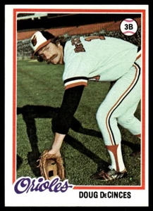 1978 Topps Doug DeCinces Baltimore Orioles #9 - Imagen 1 de 2