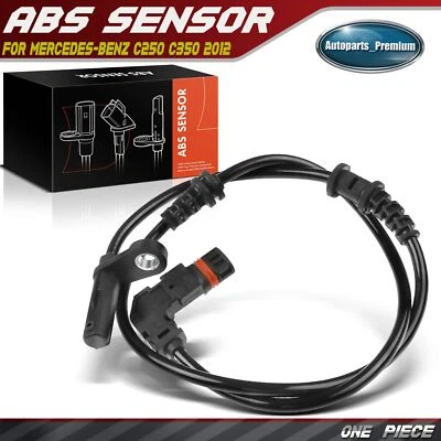 Sensor de velocidad de rueda ABS delantero derecho o derecho para Mercedes-Benz C250 2012-2015 C300 C350 Foto 1 de 4