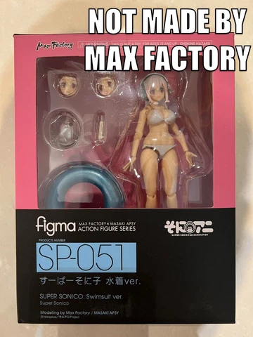 Figma Super Sonico Swimsuit Bikini SP-051 Custom Cover