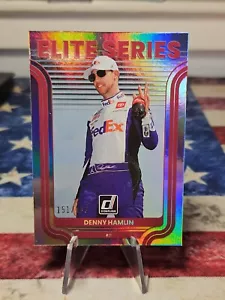 2023 Donruss Racing Elite Serie holographisch #6 Denny Hamlin/199 - Bild 1 von 2