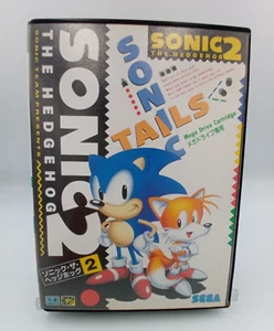Sonic the Hedgehog Sega Mega Drive MD Game Japan JP Complete CIB - Picture 1 of 9