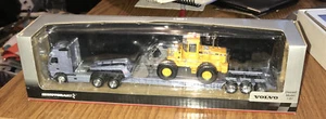 NIB MOTORART SEMI TRACTOR TRAILER TRUCK VOLVO FRONT LOADER 1:87 DIECAST - Picture 1 of 12