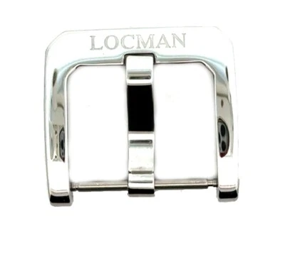 Мужская застежка-пряжка 19 мм Locman из нержавеющей стали - Изображение 1 из 2
