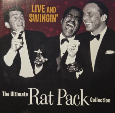 The Rat Pack : Live & Swinginn The Ultimate Collection - Audio CD Foto 1 de 2