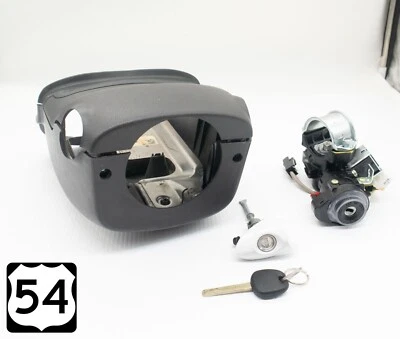 Interruptor de encendido HYUNDAI SONATA 2011-2014 cilindro con llave cerradura de puerta blanco Foto 1 de 4