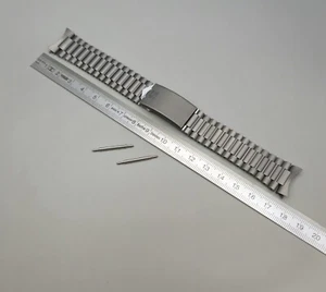NOS SINN 20mm Swiss NSA Novavit Vintage Rollenband Bracelet Titan + Heuer 1550 - Bild 1 von 7