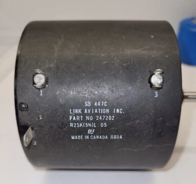 Potenciómetro BI Technologies 25K 0,05% Linealidad P/N 247202, 15 vueltas Foto 1 de 4