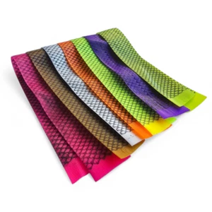 Barred Micro Round Rubber Legs - Fly Tying Materials - Picture 1 of 17